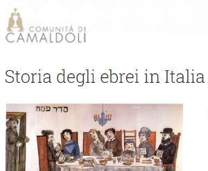 19-24|07 giornate di studi “Storia degli ebrei in Italia dall’Unità ad oggi”