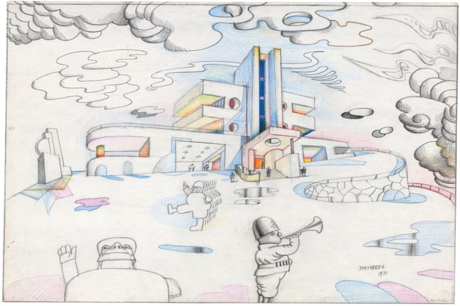 Saul Steinberg: documenti inediti del suo periodo in Italia