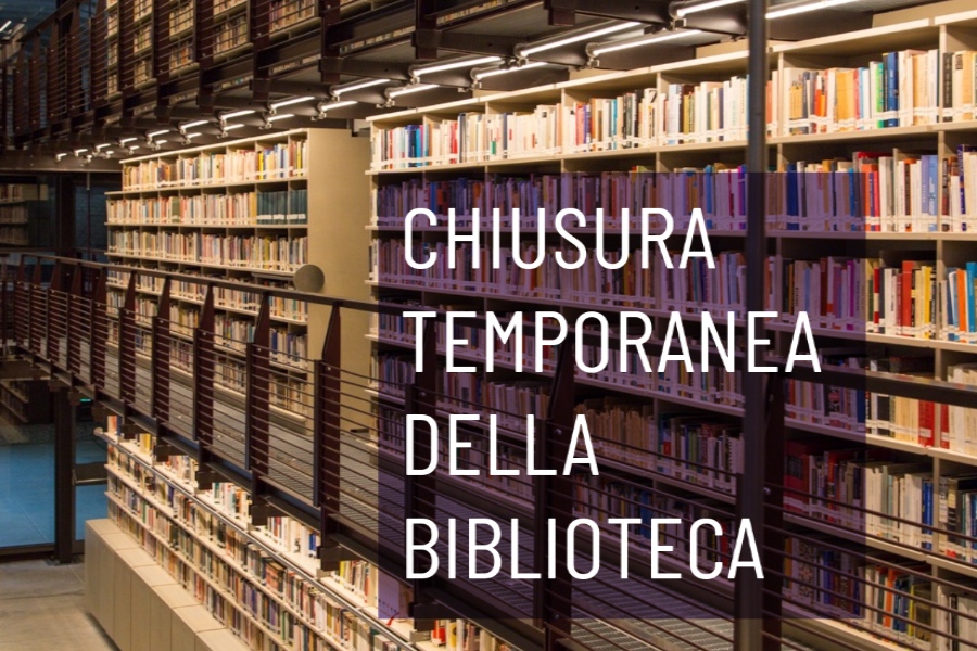 Chiusura temporanea della Biblioteca