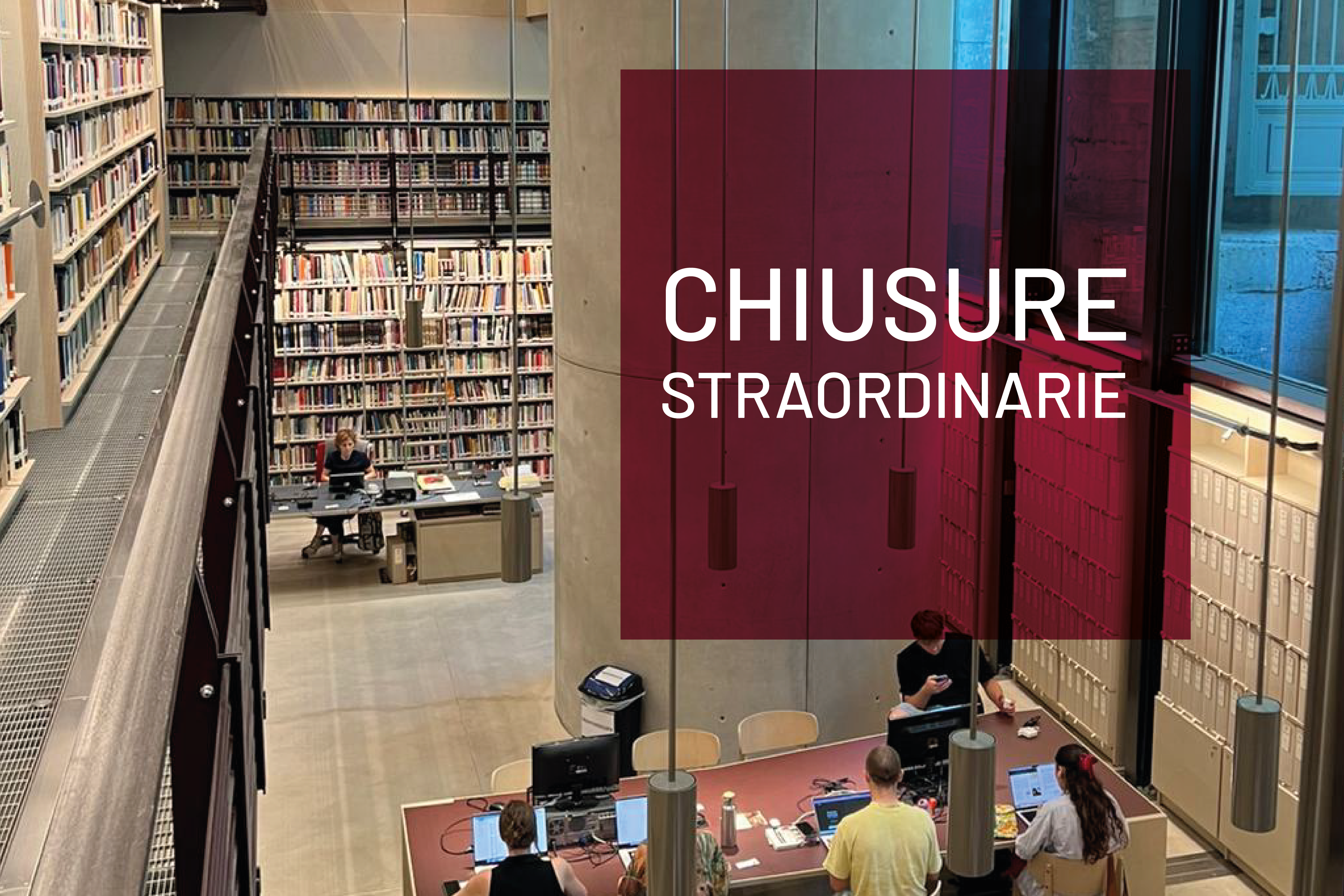 Chiusure straordinarie – Settembre e ottobre